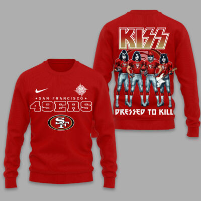 San Francisco 49ers | Premium NFL Dressed to Kill Kiss Band 3D Shirt