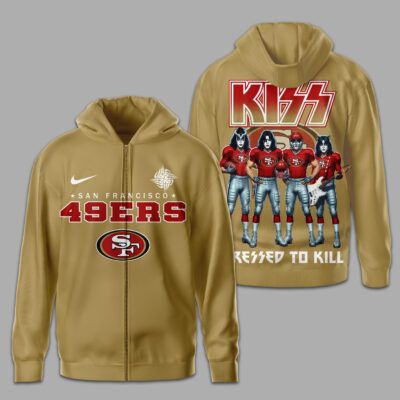 San Francisco 49ers | Premium NFL Dressed to Kill Kiss Band 3D Shirt
