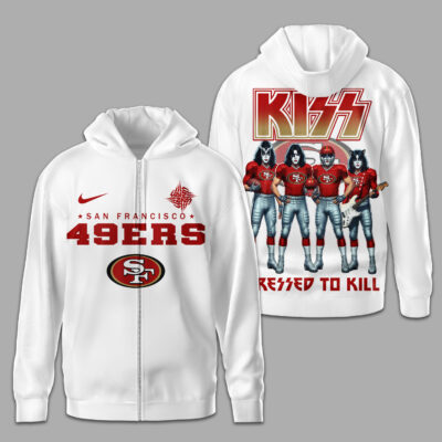 San Francisco 49ers | Premium NFL Dressed to Kill Kiss Band 3D Shirt