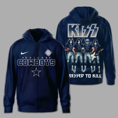Dallas Cowboys | Premium NFL Dressed to Kill Kiss Band 3D Shirt