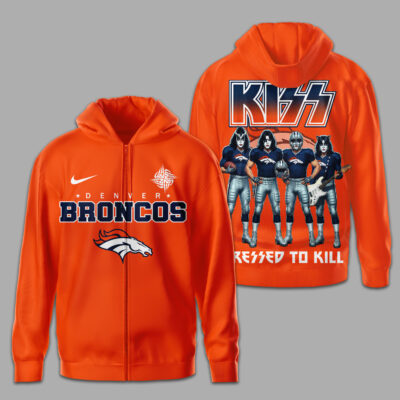 Denver Broncos | Premium NFL Dressed to Kill Kiss Band 3D Shirt