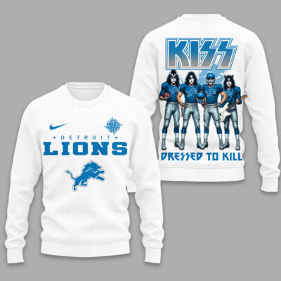 Detroit Lions | Premium NFL Dressed to Kill Kiss Band 3D Shirt