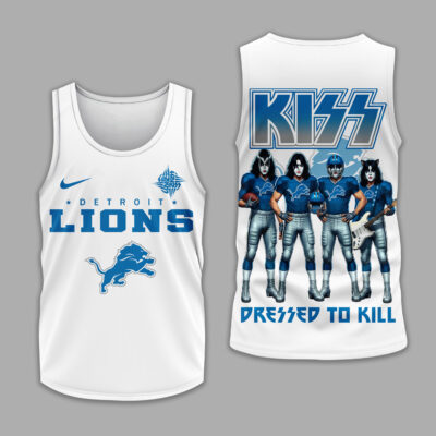 Detroit Lions | Premium NFL Dressed to Kill Kiss Band 3D Shirt