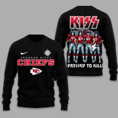 Kansas City Chiefs | Premium NFL Dressed to Kill Kiss Band 3D Shirt