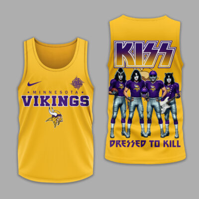 Minnesota Vikings | Premium NFL Dressed to Kill Kiss Band 3D Shirt