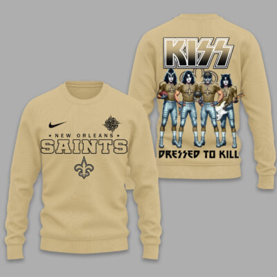 New Orleans Saints | Premium NFL Dressed to Kill Kiss Band 3D Shirt