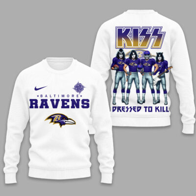 Baltimore Ravens | Premium NFL Dressed to Kill Kiss Band 3D Shirt