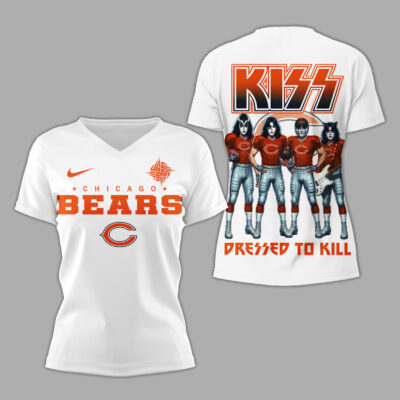 Chicago Bears | Premium NFL Dressed to Kill Kiss Band 3D Shirt