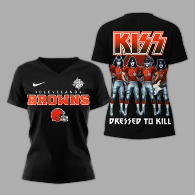 Cleveland Browns | Premium NFL Dressed to Kill Kiss Band 3D Shirt