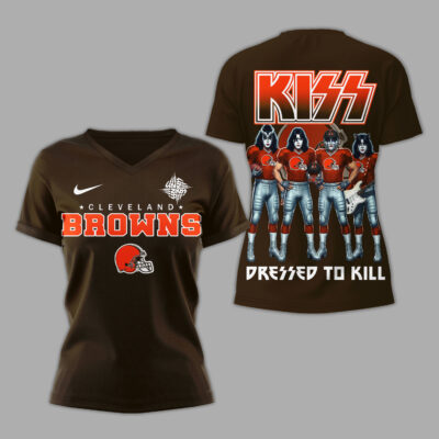 Cleveland Browns | Premium NFL Dressed to Kill Kiss Band 3D Shirt