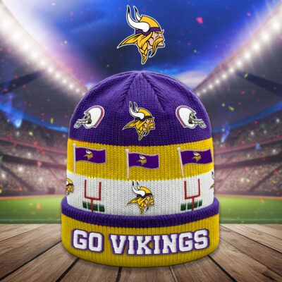 Minnesota Vikings | Premium NFL Game Day Fan Beanie Beanie Hat