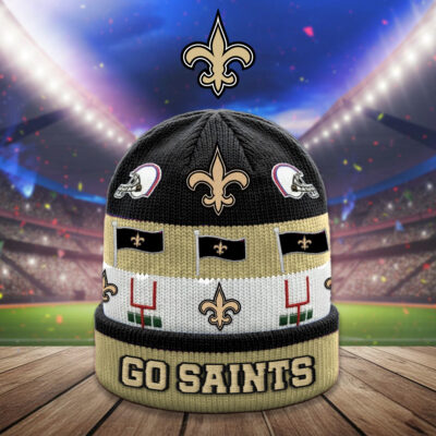 New Orleans Saints | Premium NFL Game Day Fan Beanie Beanie Hat