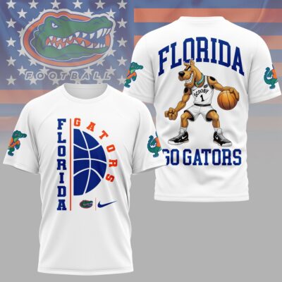 Florida Gators | Premium NCAA Scooby-Doo Basketball 3D Shirt