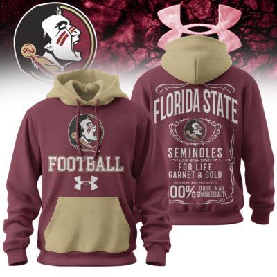Florida State Seminoles | Premium NCAA College Football Under Amour Hoodie - 3XL