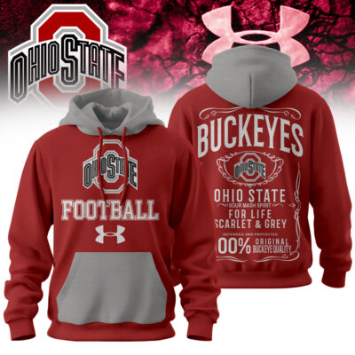 Ohio State Buckeyes | Premium NCAA College Football Under Amour Hoodie - S