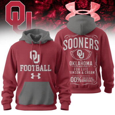 Oklahoma Sooners | Premium NCAA College Football Under Amour Hoodie