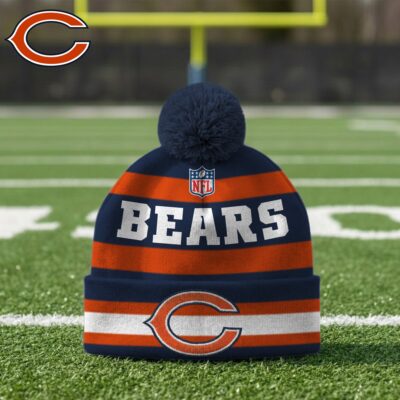 Chicago Bears | Premium NFL Winter Pom Beanie Hat