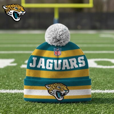 Jacksonville Jaguars | Premium NFL Winter Pom Beanie Hat