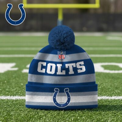 Indianapolis Colts | Premium NFL Winter Pom Beanie Hat