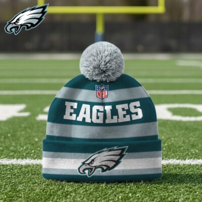 Philadelphia Eagles | Premium NFL Winter Pom Beanie Hat