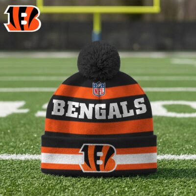 Cincinnati Bengals | Premium NFL Winter Pom Beanie Hat