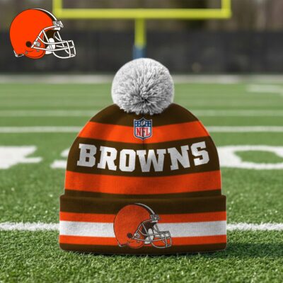Cleveland Browns | Premium NFL Winter Pom Beanie Hat