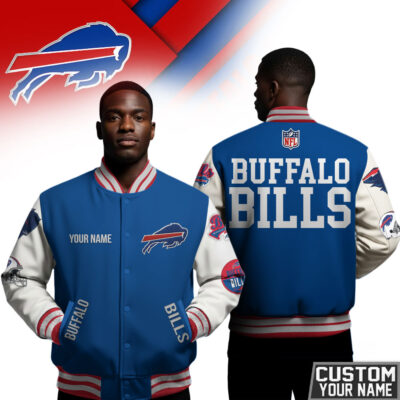 Buffalo Bills | Premium NFL Personalized Football Varsity Jacket