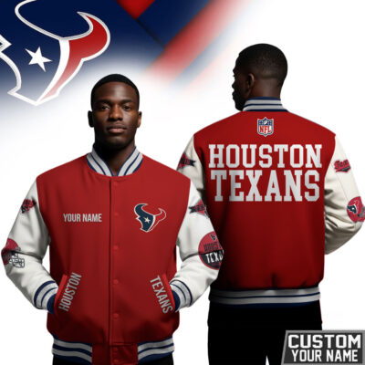 Houston Texans | Premium NFL Personalized Football Varsity Jacket