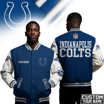 Indianapolis Colts | Premium NFL Personalized Football Varsity Jacket