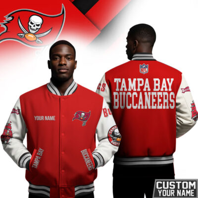 Tampa Bay Buccaneers | Premium NFL Personalized Football Varsity Jacket