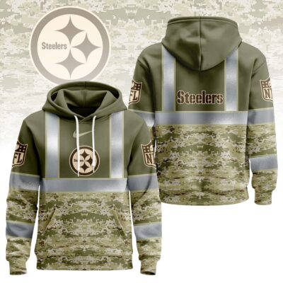 Pittsburgh Steelers | Premium NFL Hi Vis Salute to Service Hoodie
