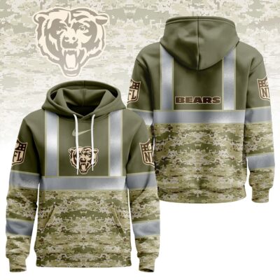 Chicago Bears | Premium NFL Hi Vis Salute to Service Hoodie