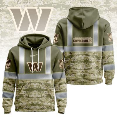 Washington Commanders | Premium NFL Hi Vis Salute to Service Hoodie