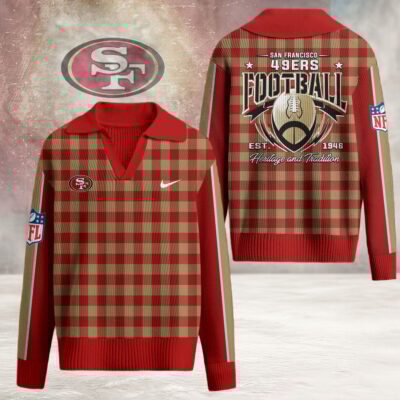 San Francisco 49ers | Premium NFL Heritage And Tradition Classic Knit Pullover