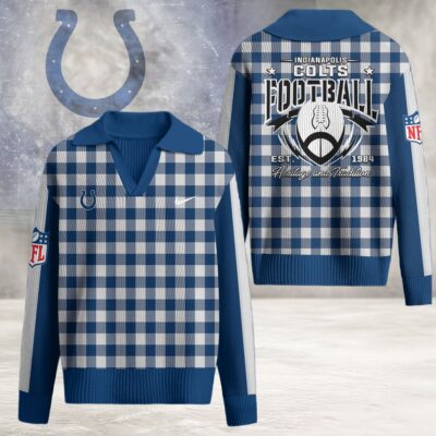 Indianapolis Colts | Premium NFL Heritage And Tradition Classic Knit Pullover