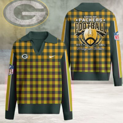 Green Bay Packers | Premium NFL Heritage And Tradition Classic Knit Pullover
