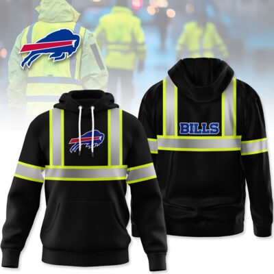 Buffalo Bills | Premium NFL Hi Vis Safety Reflective Hoodie