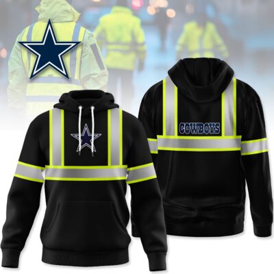 Dallas Cowboys | Premium NFL Hi Vis Safety Reflective Hoodie - XL