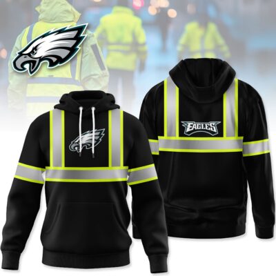 Philadelphia Eagles | Premium NFL Hi Vis Safety Reflective Hoodie