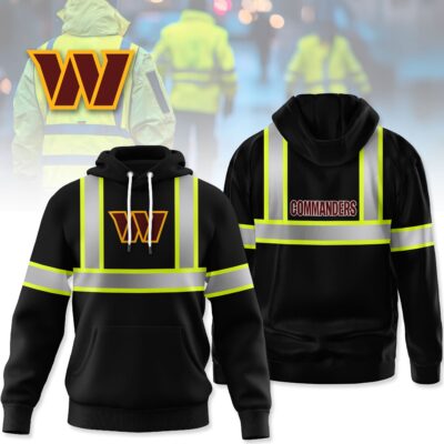 Washington Commanders | Premium NFL Hi Vis Safety Reflective Hoodie