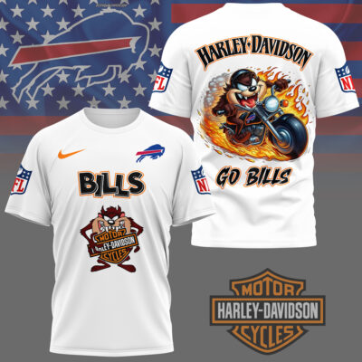 Buffalo Bills | Premium NFL Taz Looney Tunes 3D Shirt