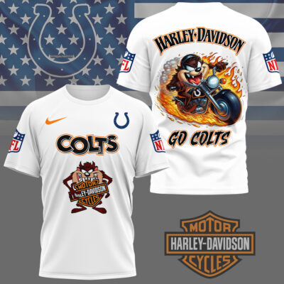 Indianapolis Colts | Premium NFL Taz Looney Tunes 3D Shirt