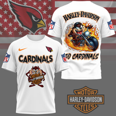 Arizona Cardinals | Premium NFL Taz Looney Tunes 3D Shirt