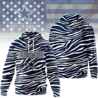 Dallas Cowboys | Premium NFL Wave Stripe Hoodie