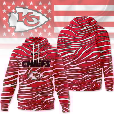 Kansas City Chiefs | Premium NFL Wave Stripe Hoodie