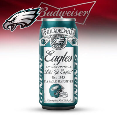 Philadelphia Eagles | Premium NFL Budweiser Can Tumbler