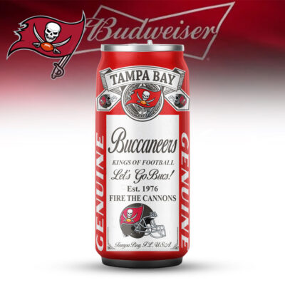 Tampa Bay Buccaneers | Premium NFL Budweiser Can Tumbler