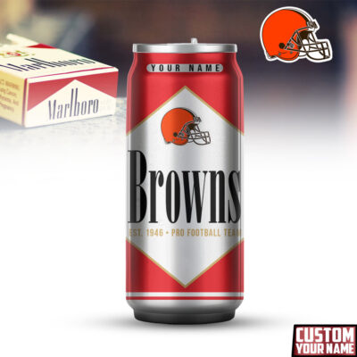Cleveland Browns | Premium NFL Marlboro Can Tumbler
