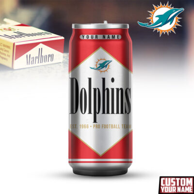 Miami Dolphins | Premium NFL Marlboro Can Tumbler