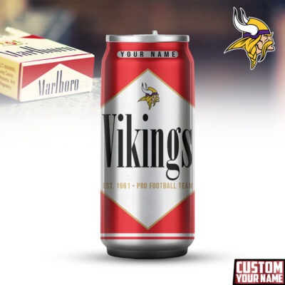 Minnesota Vikings | Premium NFL Marlboro Can Tumbler